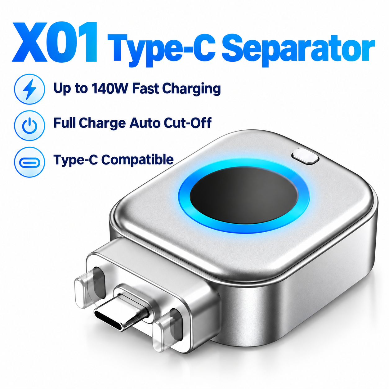 X01 Type‑C Full Charge Separator — Up to 140W - Image 2
