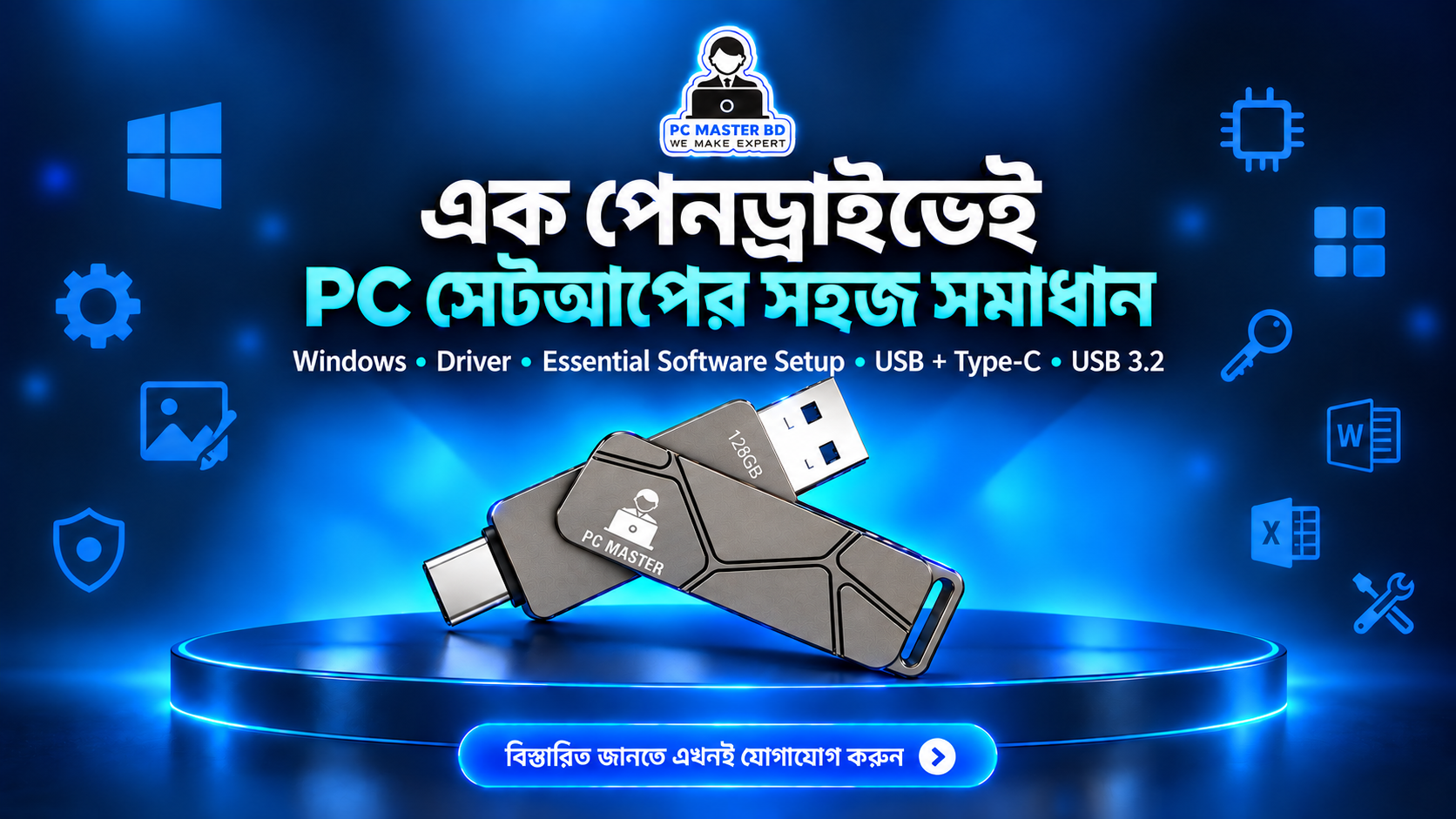 PC Master Type-C Device ও software ecosystem