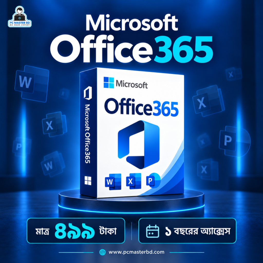 Microsoft Office365 – 1 Year Access (Without OneDrive)